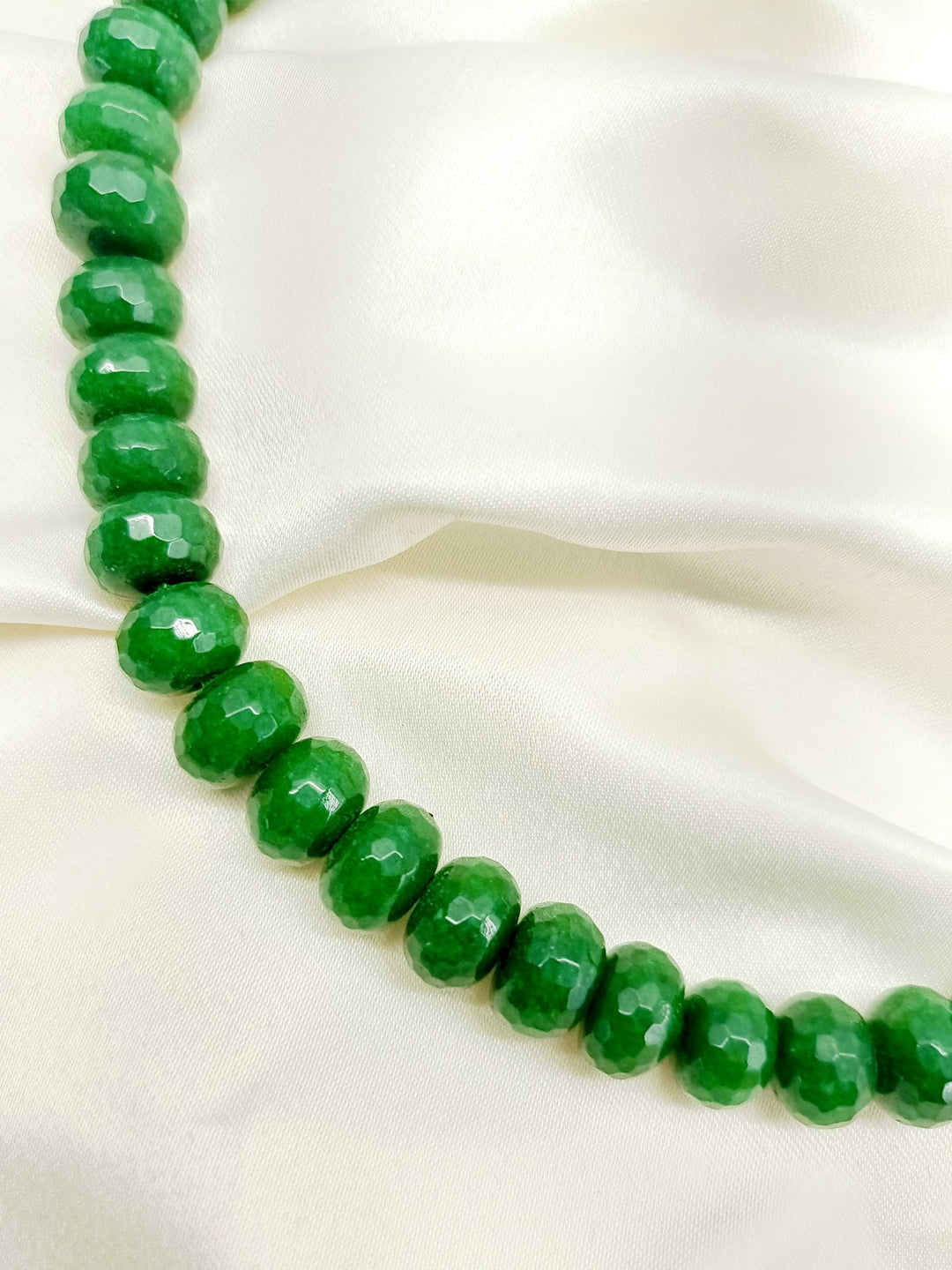 Charlie Green Beads Neckpiece