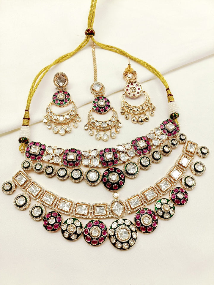 Onisa M & G Kundan Necklace Set