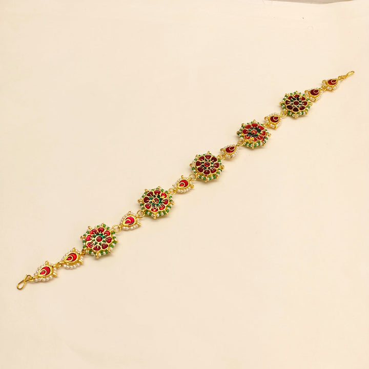 Sonali Gold Plated Kundan Sheeshpatti