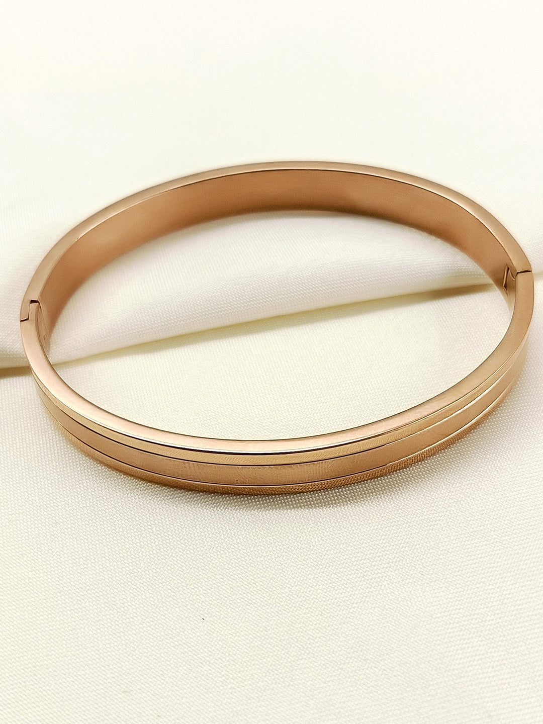 Reyarth Rose Gold Minimal Hinged Men&