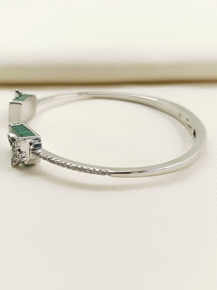 Aditi Green American Diamond Bracelet