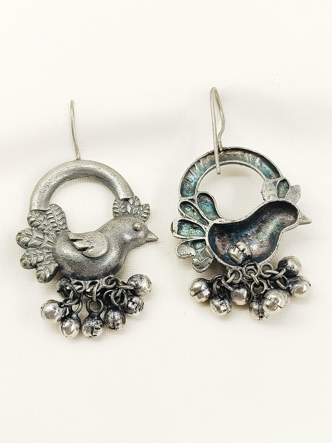 Geetashree Plain Oxidized earring