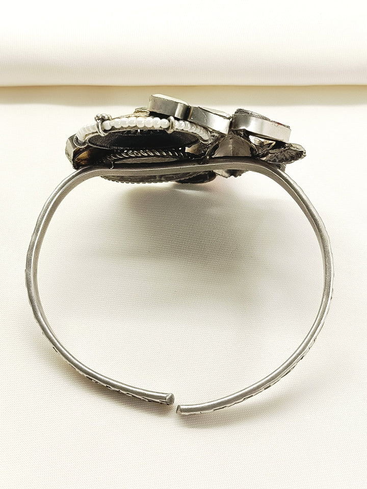 Amena Multi Colour Oxidized Bracelet