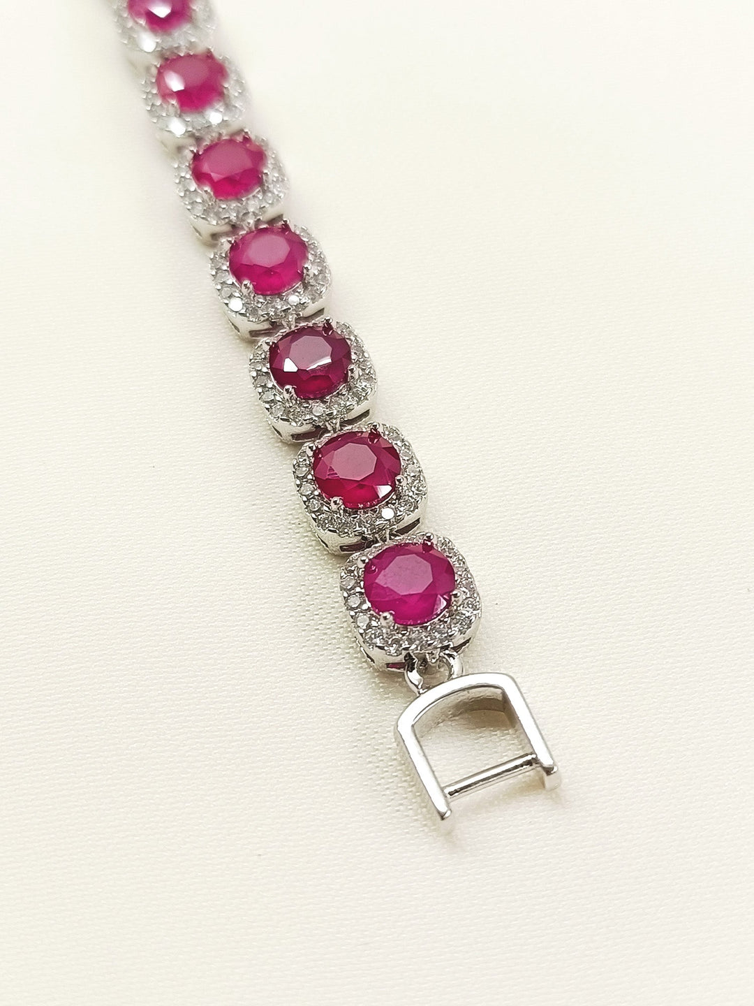 Lauren Ruby American Diamond Bracelet