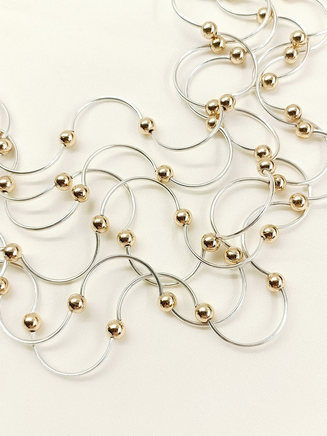 Maisie Golden N Silver Western Neckpiece