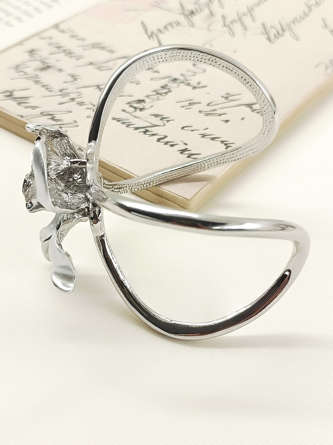 Vrishti Silver Western Bracelet