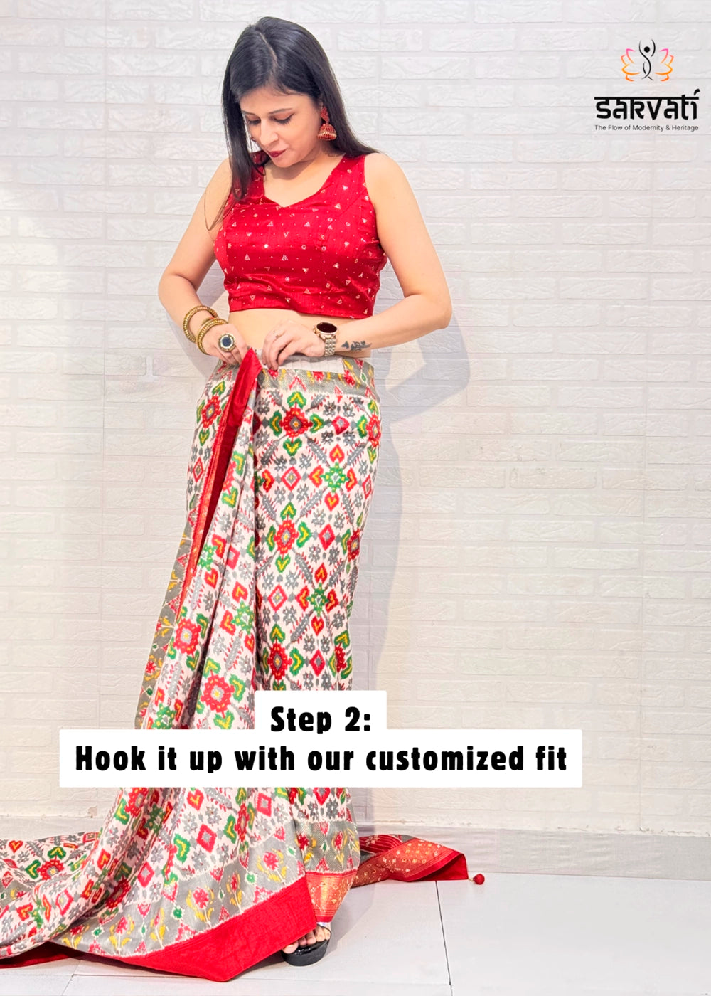 Ready To Wear Saree (Pre-Draped Saree)