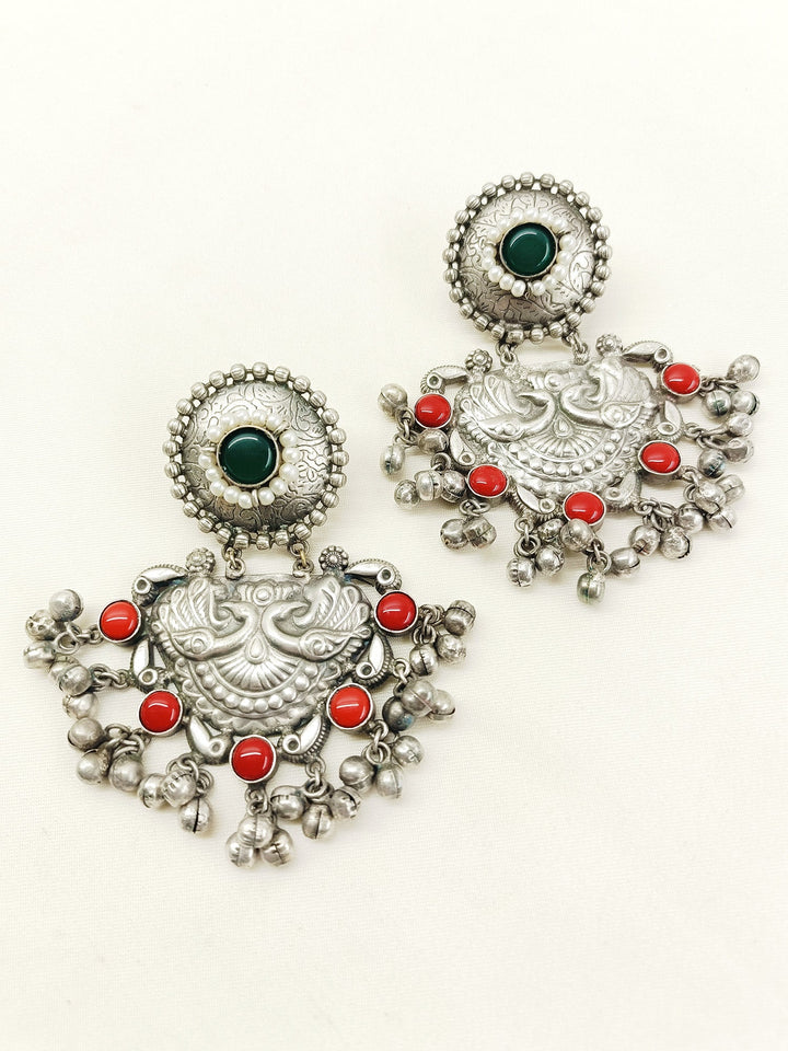 Nilanjana R&G Oxidized Earring