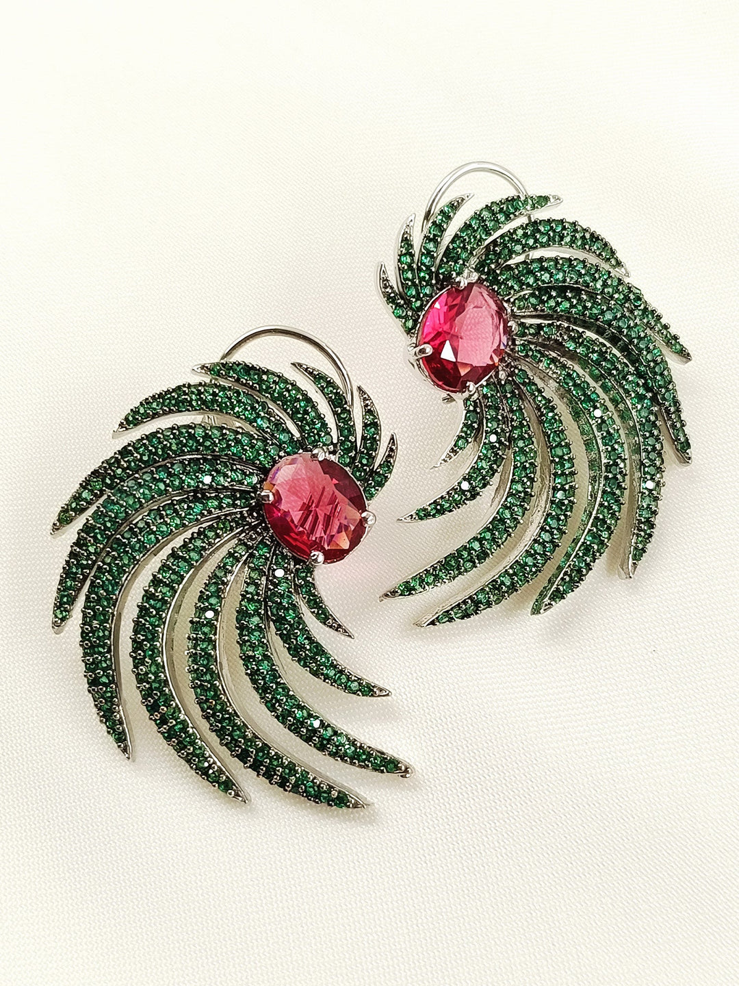 Rima Emerald Ruby Victorian Wing Tops
