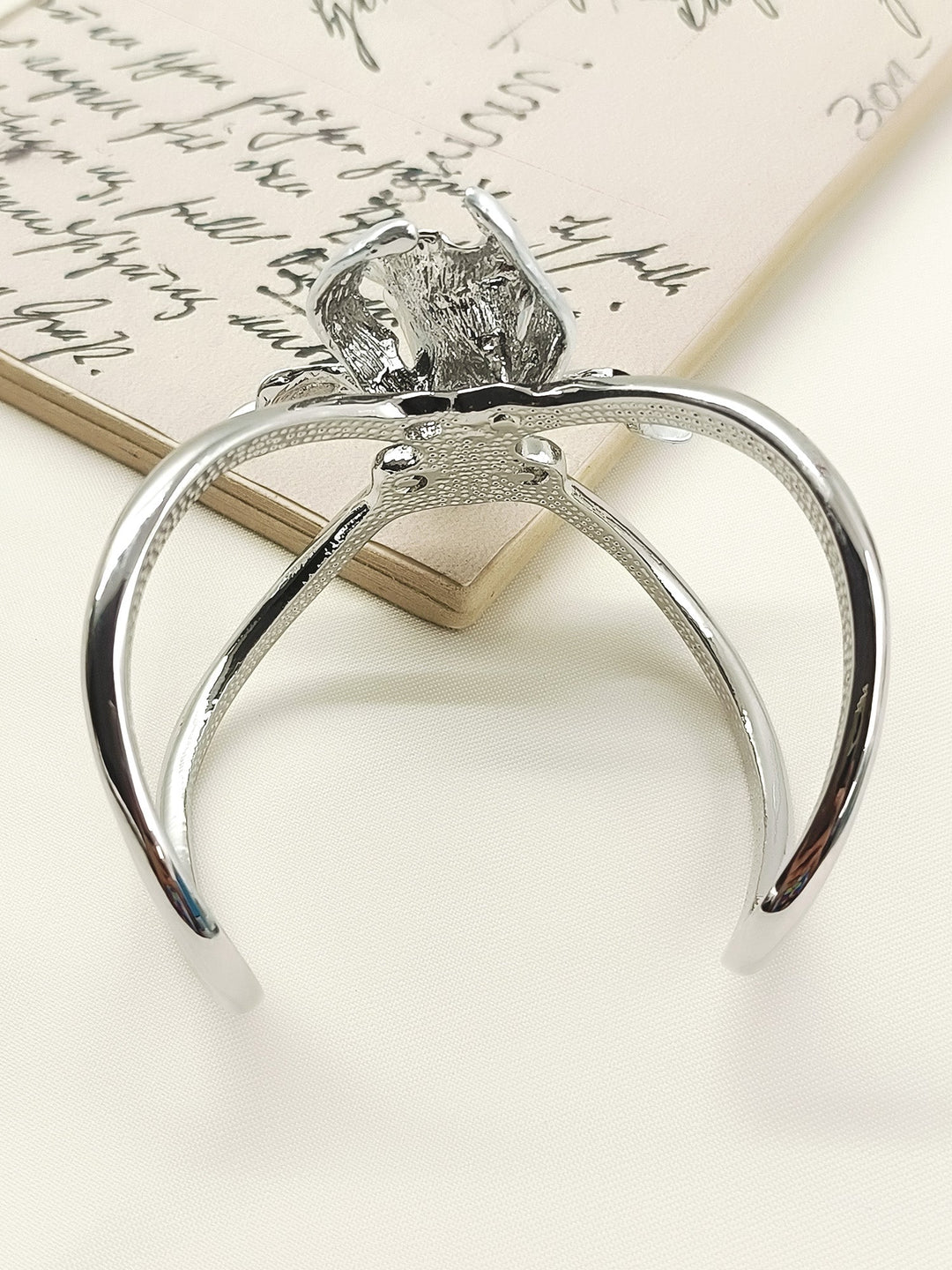 Vrishti Silver Western Bracelet