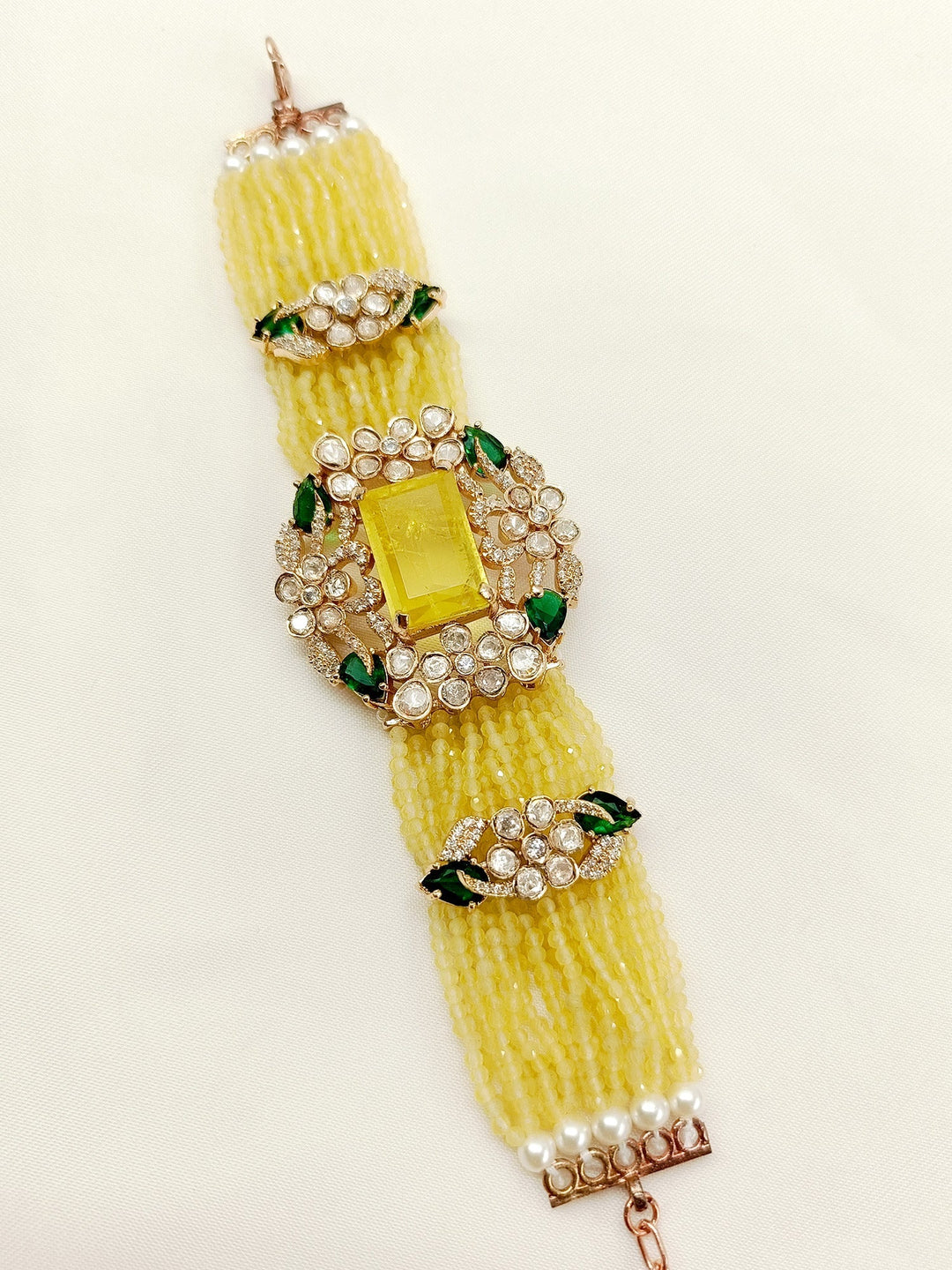 Chitraksha Yellow Boutique Bracelet