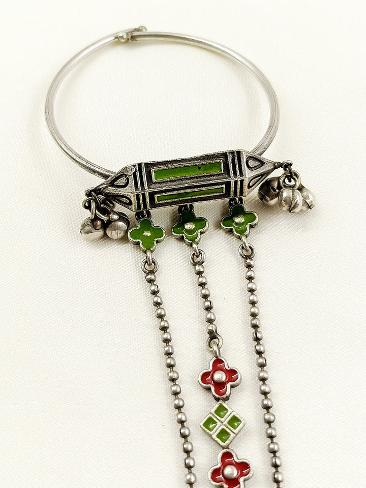 Aarna Multi Colour Oxidized Hathphool
