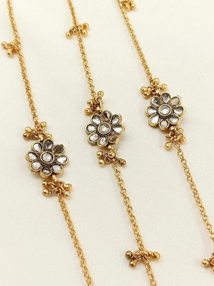 Sumira Golden Hair Brooch