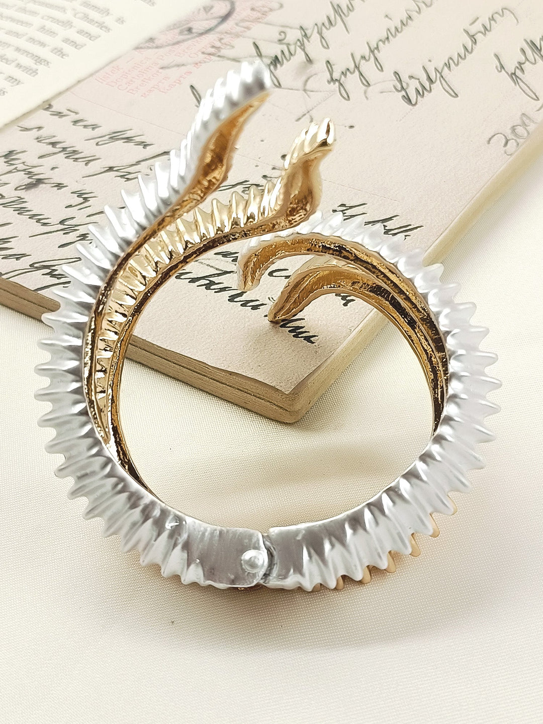 Zufra Golden N Silver Western Bracelet