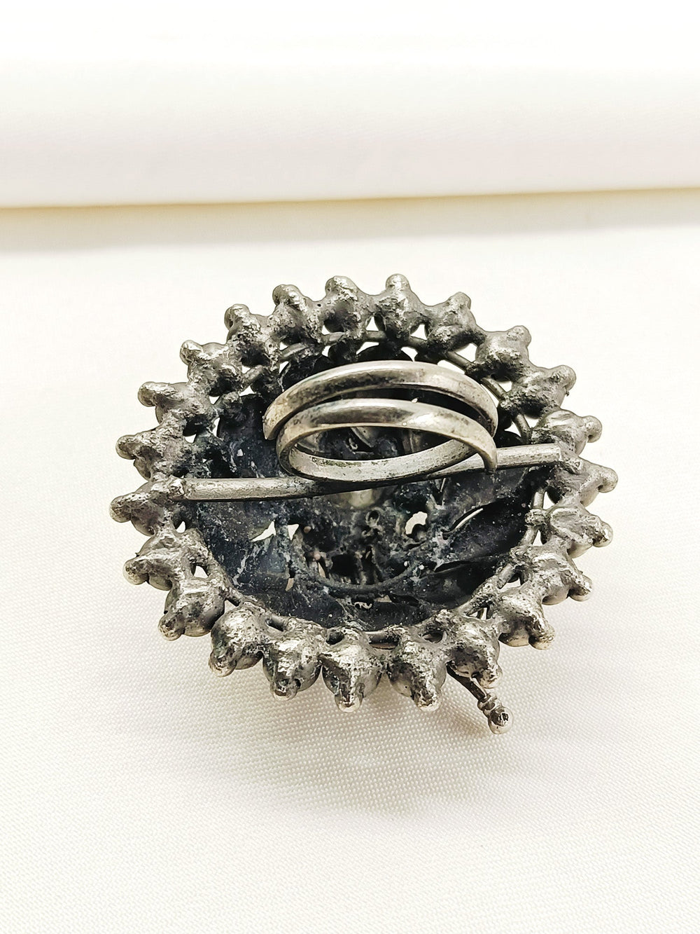 Fulwari Plain Oxidized Finger Ring