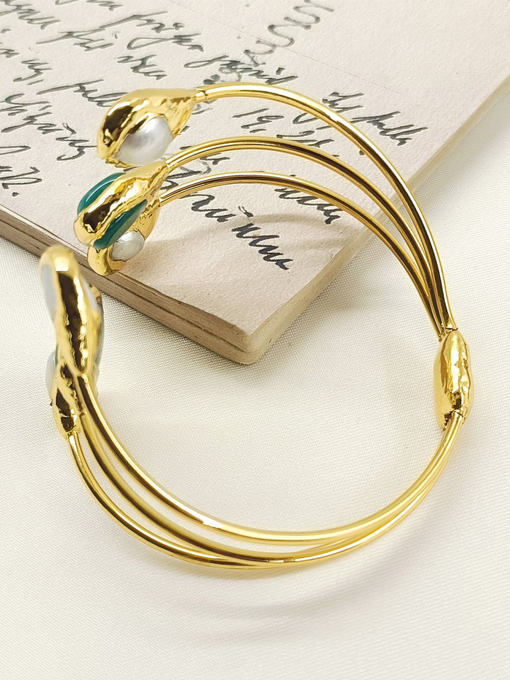 Emad Green Western Bracelet