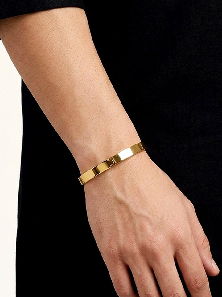 Morgana Golden Flat Hinged Men&