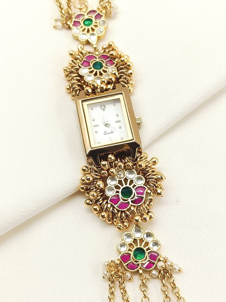 Jrika's Paachi Kundan Watch
