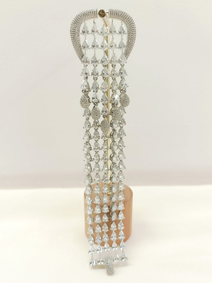 Chanchari White American Diamond Bracelet