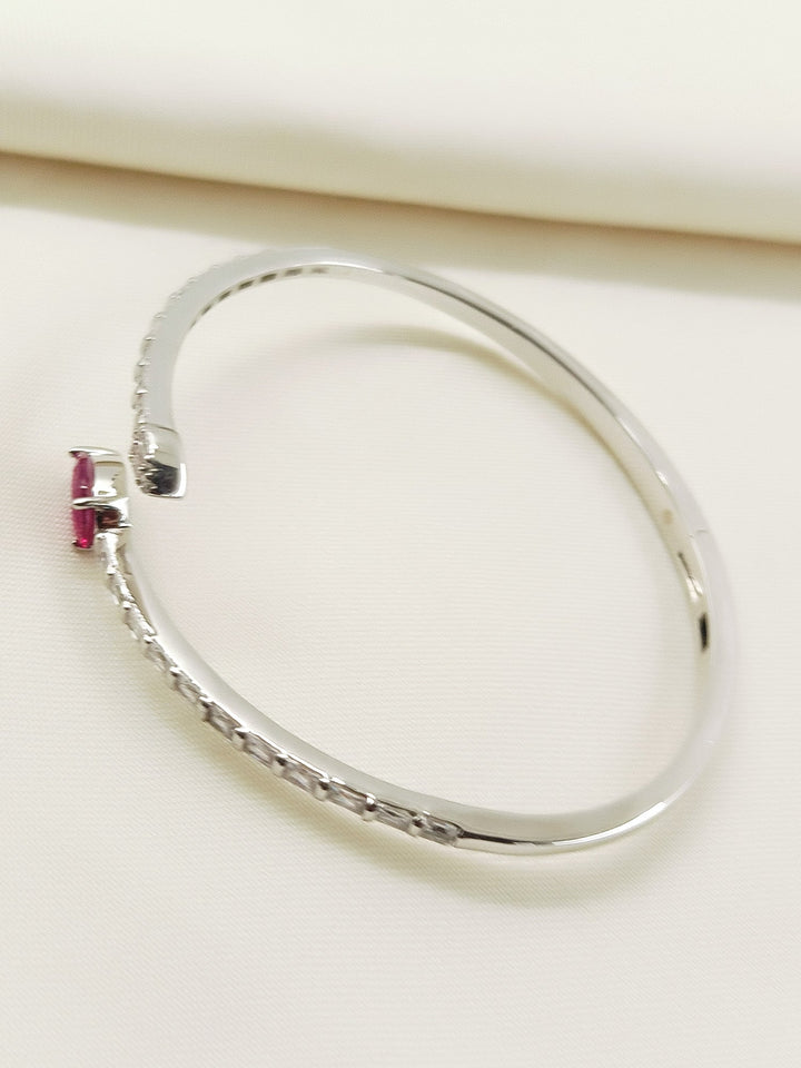 Azma Ruby American Diamond Bracelet