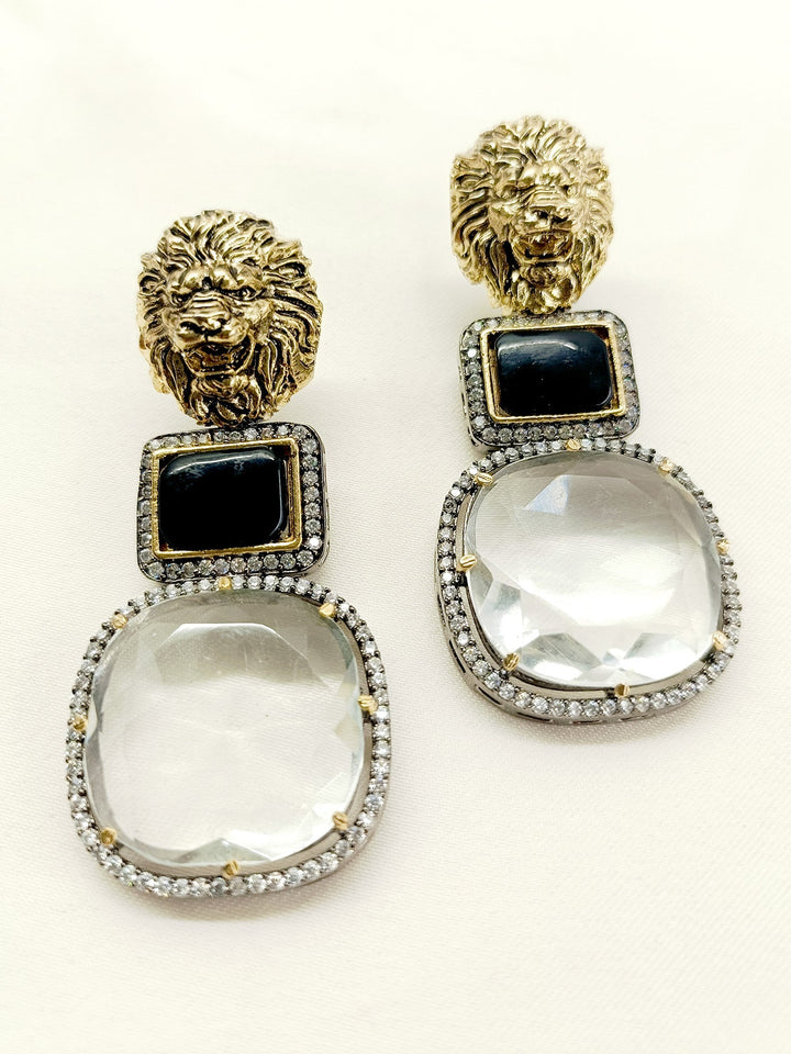 Luisa Black Victorian Earrings