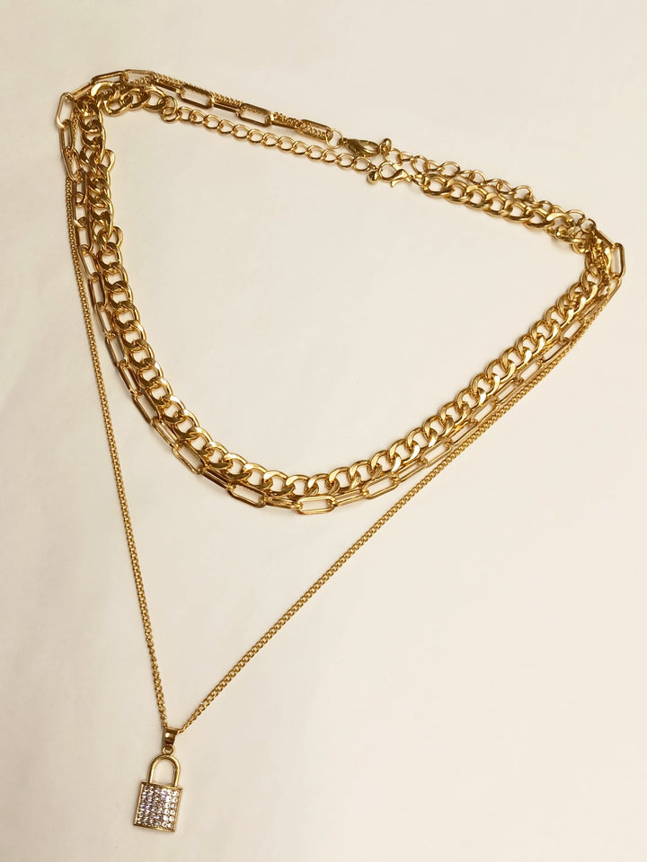 Emily Trendy Lock Chain