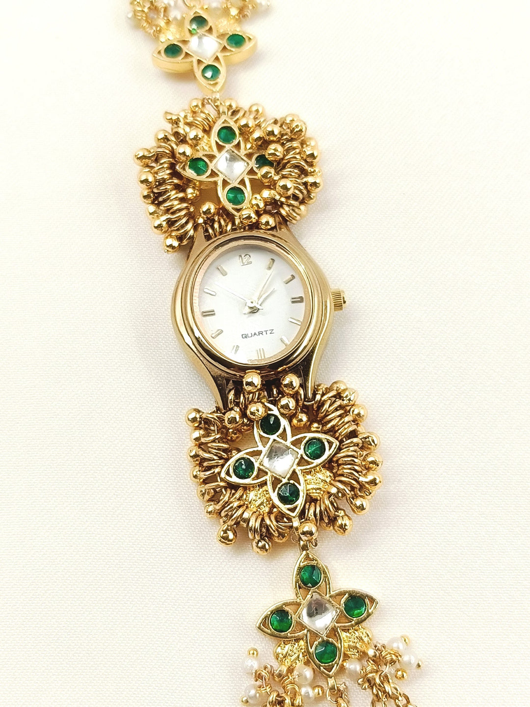 Shiza's Paachi Kundan Watch