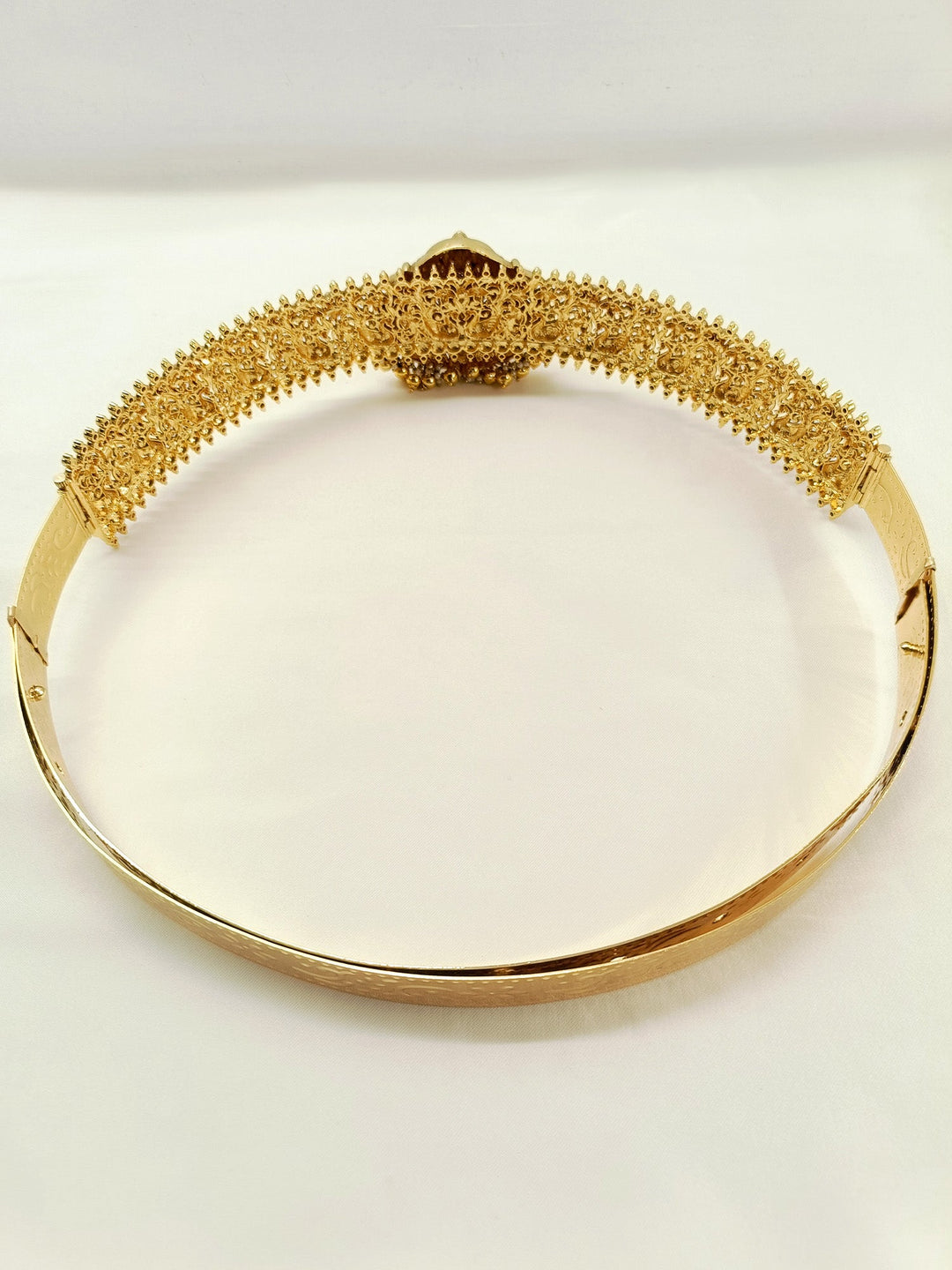 Pushti R&G Antique Lakshmi Temple Waist Belt / Kamabandh