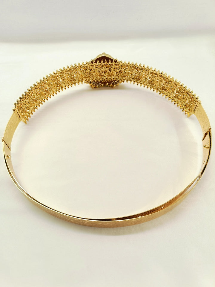 Pushti R&G Antique Lakshmi Temple Waist Belt / Kamabandh