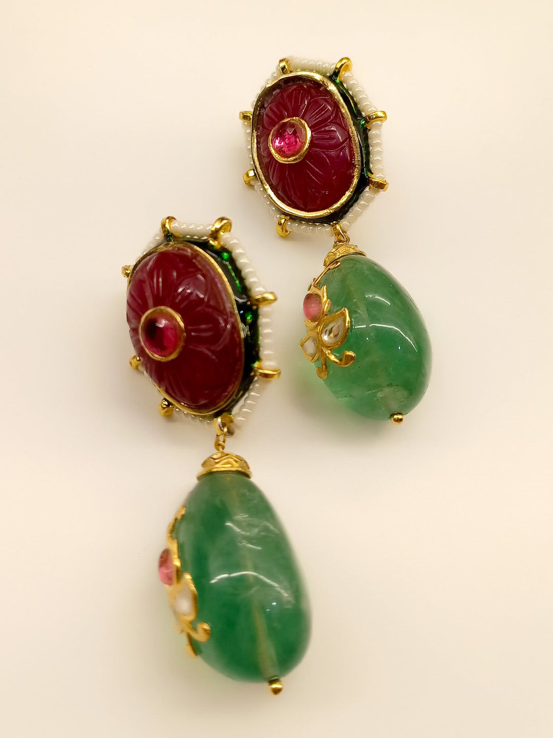 Teresa M & G Kundan Earrings