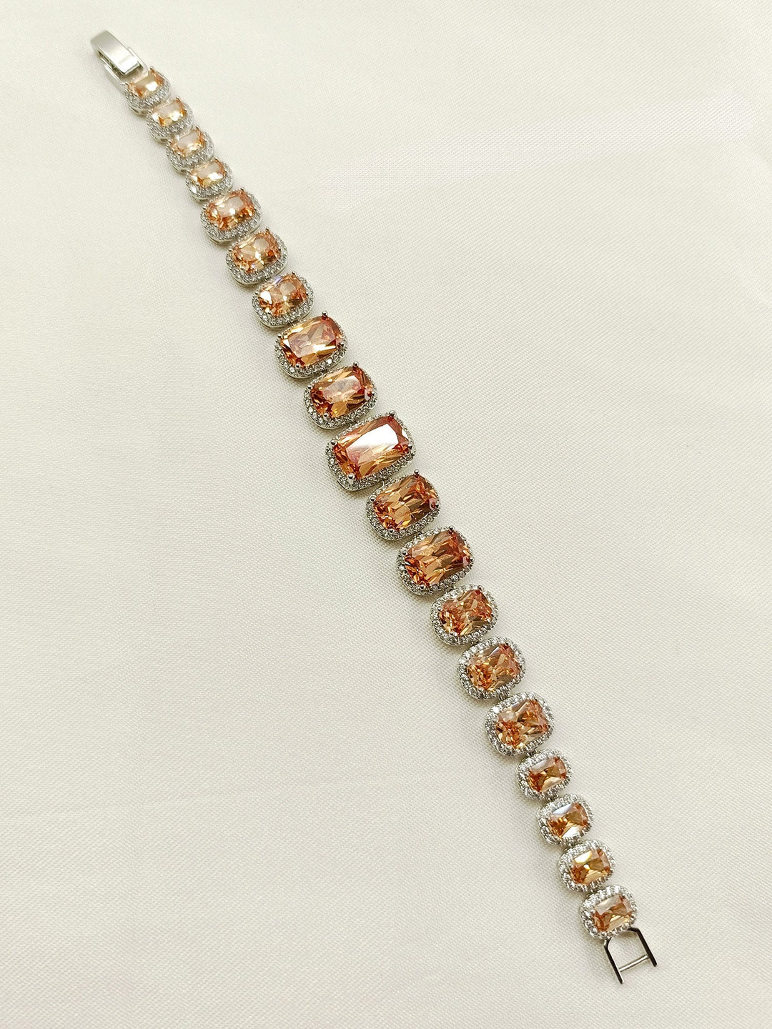 Irika Copper American Diamond Bracelet