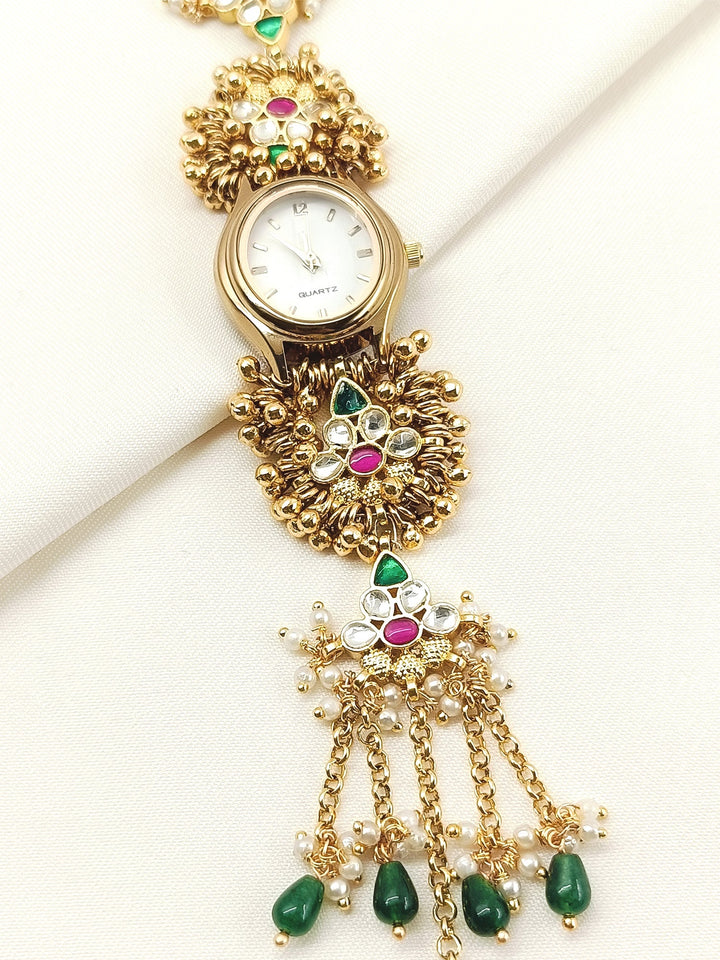 Sonal's Paachi Kundan Watch