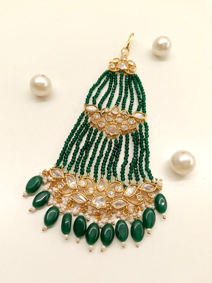 Roop Green Kundan Passa