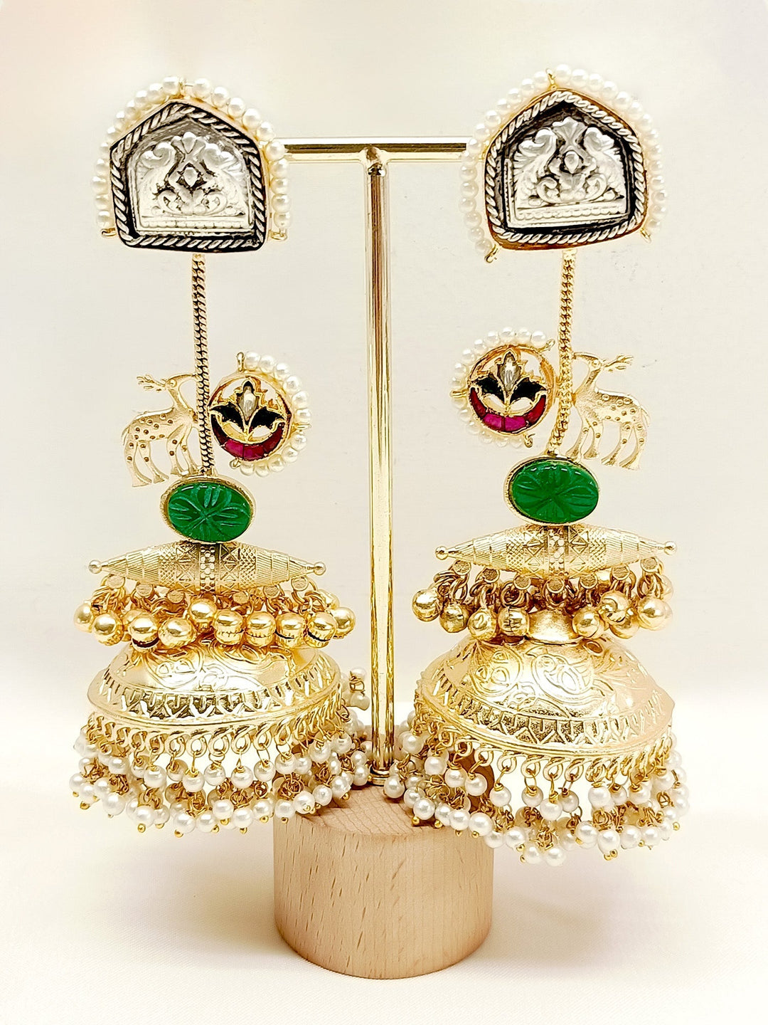 Riffat Multi Colour Boutique Jhumki