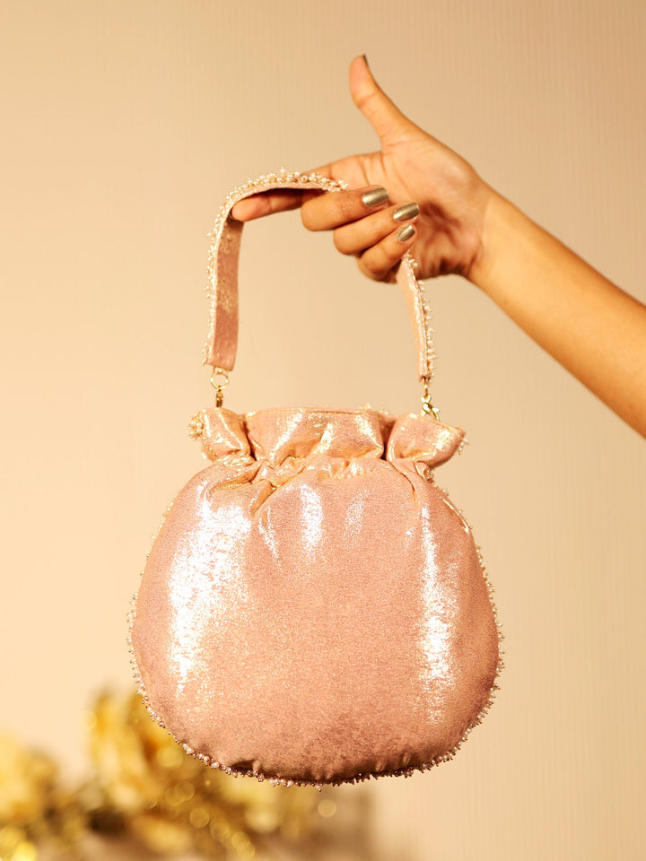 Emersyn Rose Gold Potli Bag