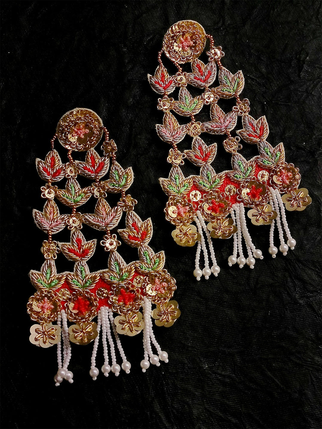 Prishti Multi Colour Handmade Earrings