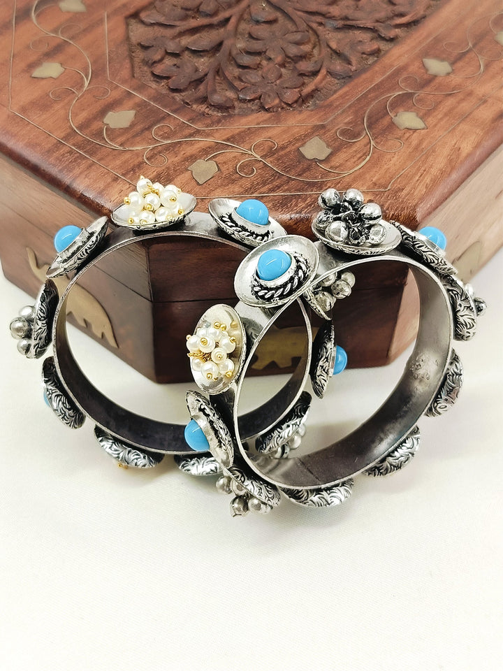 Faria Firozi Oxidized Bangles