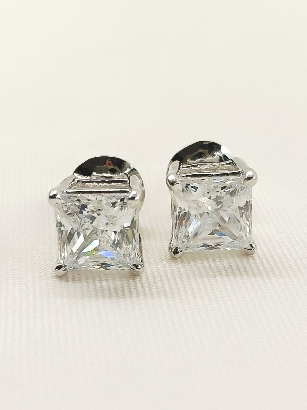 Anshika 92.5 Silver Swarovski Stone Tops