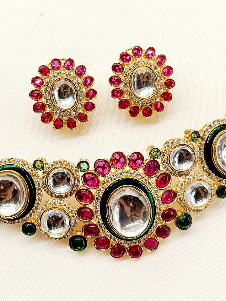 Chetaki M & G Kundan Choker Set