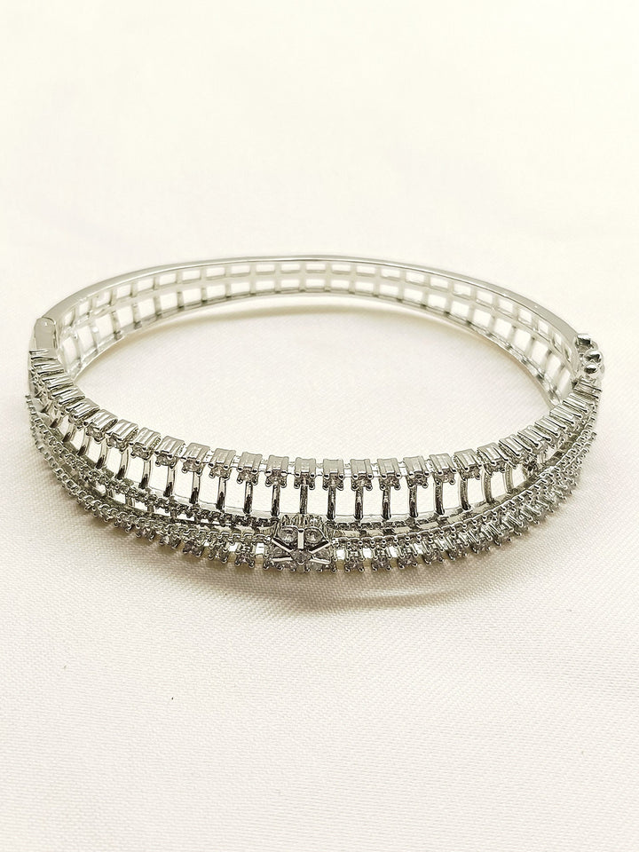 Alani White American Diamond Bracelet