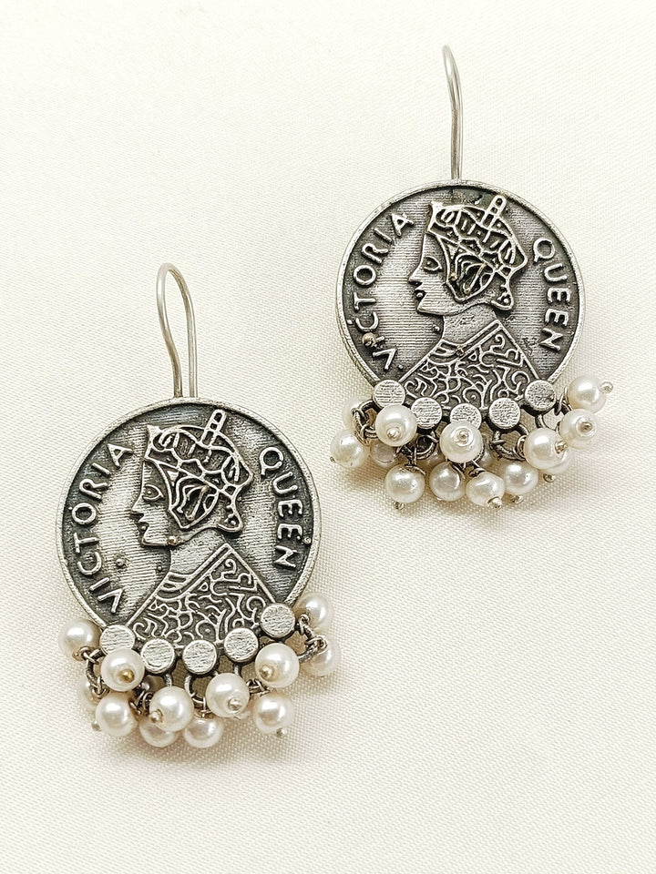 Sheetal Plain Oxidized Earring