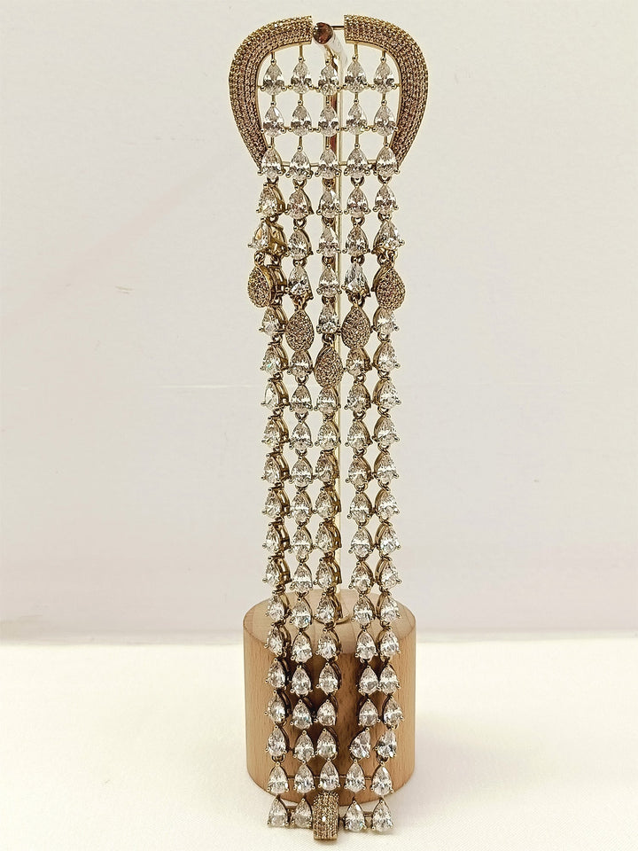 Estaa White American Diamond Bracelet