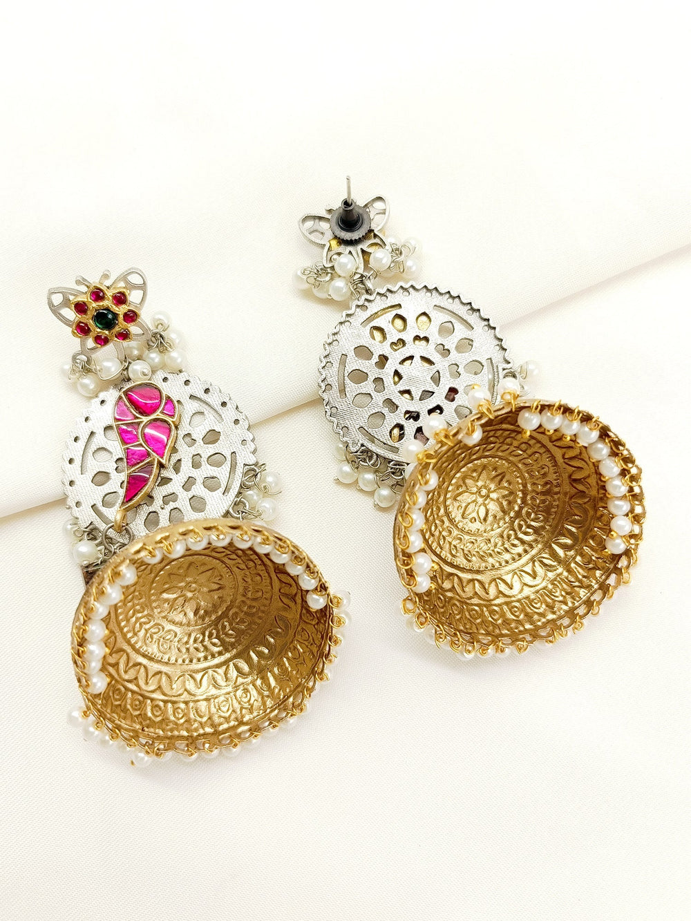 Inara Majenta Boutique Jhumki