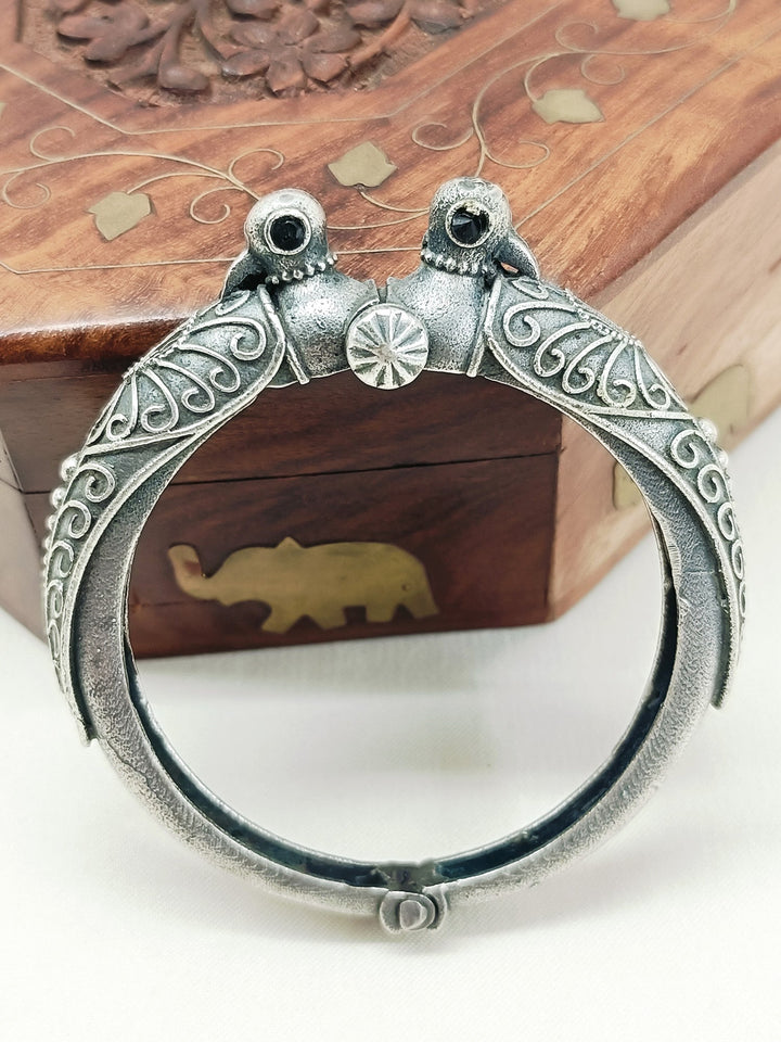 Cain Plain Oxidized Kada