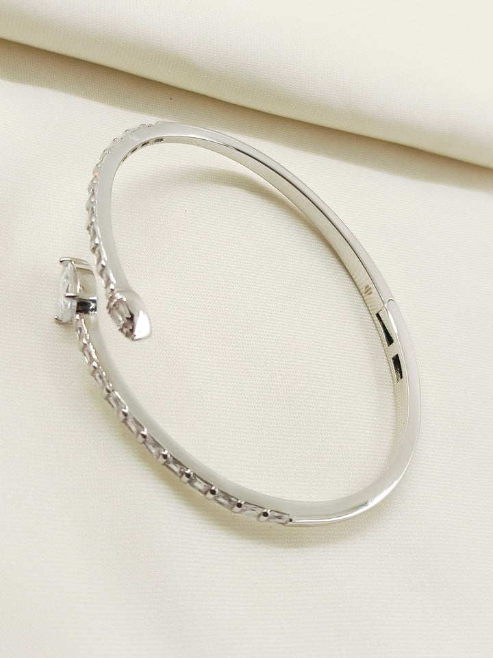 Adrika White American Diamond Bracelet