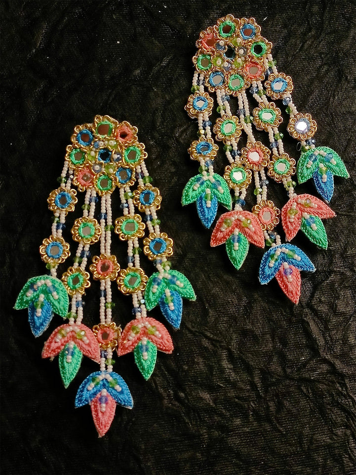 Samridhi Multi Colour Handmade Earrings