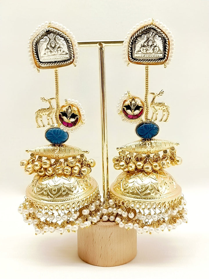 Kashish Multi Colour Boutique Jhumki