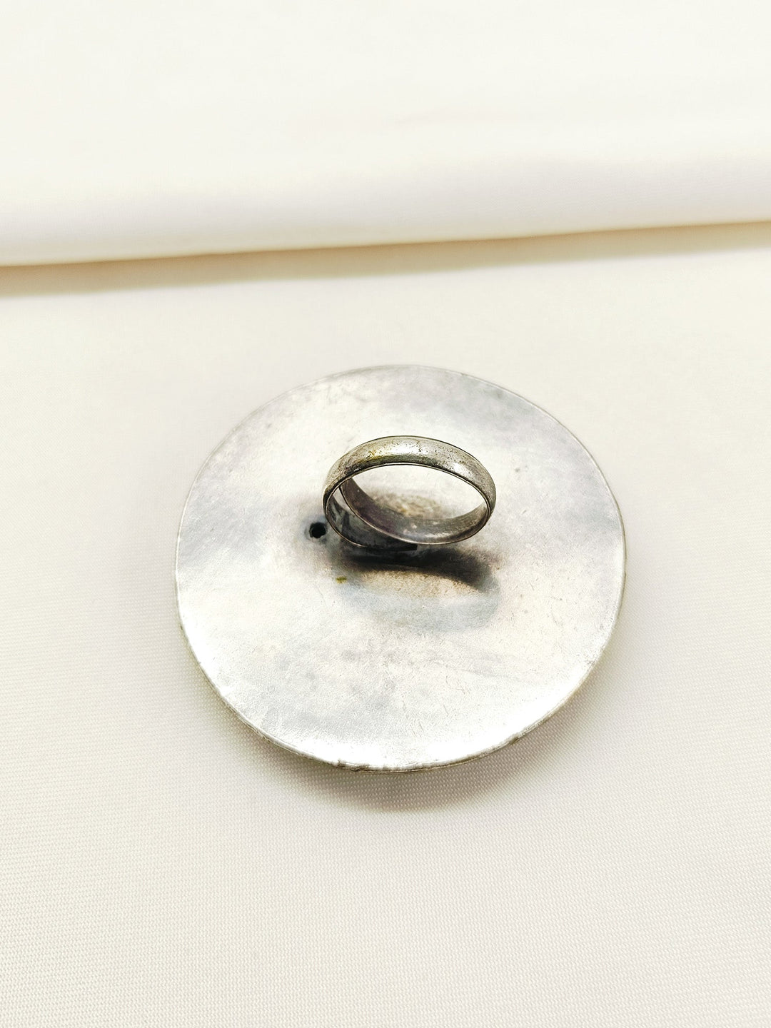 Gunika Plain Oxidized Finger Ring