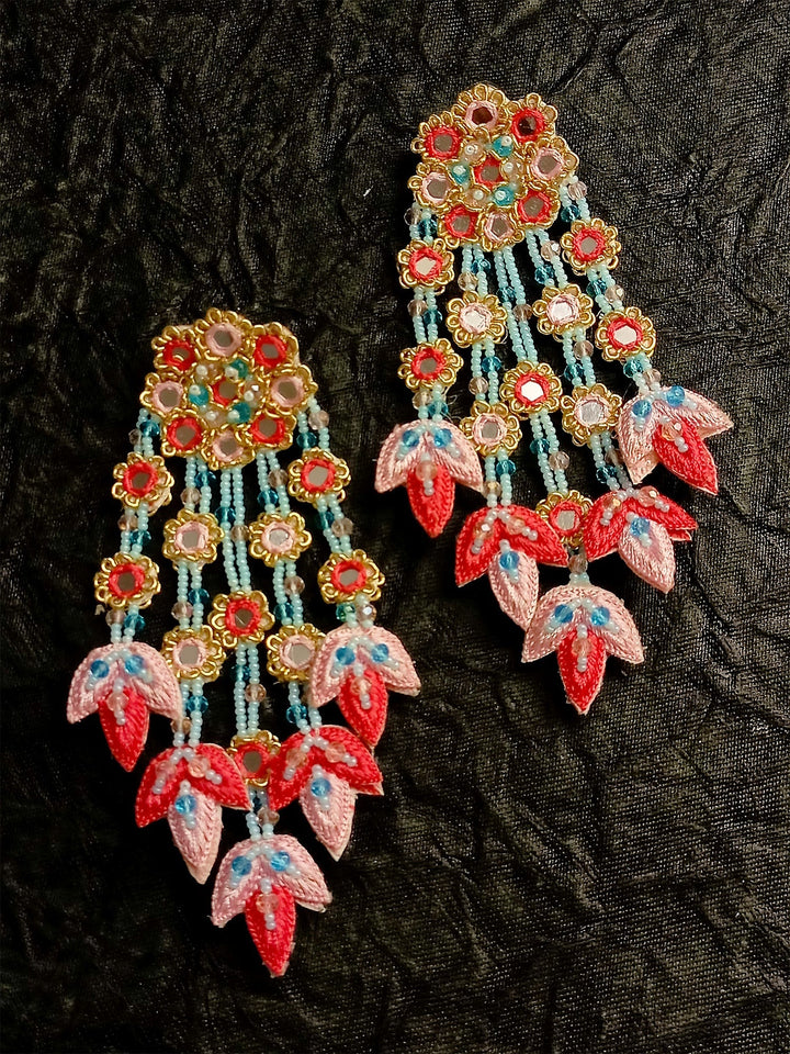 Javi Multi Colour Handmade Earrings