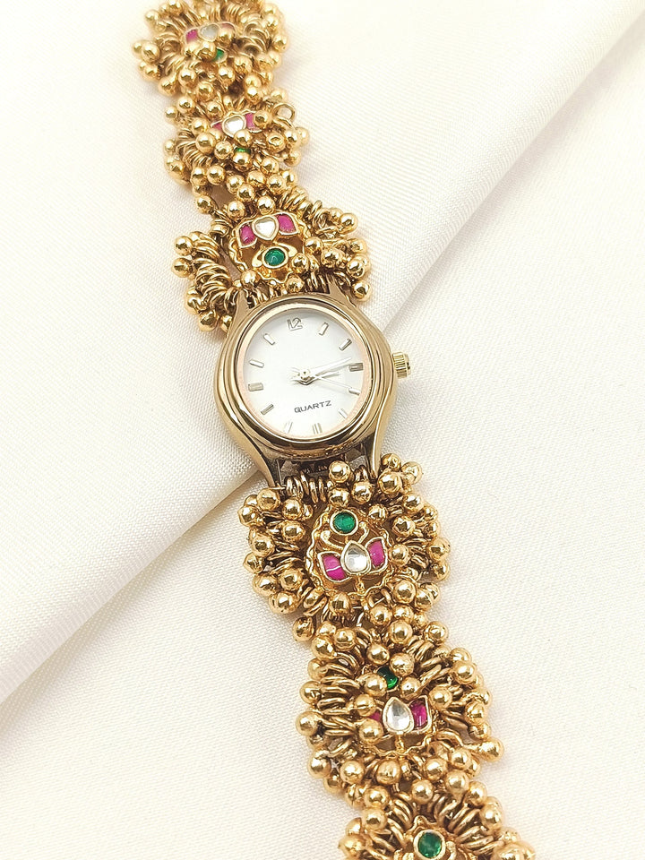 Harita's Paachi Kundan Watch